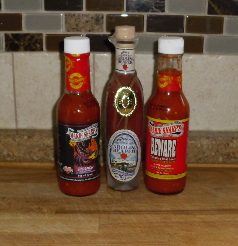 Name:  Hot sauces..jpg
Views: 402
Size:  141.5 KB